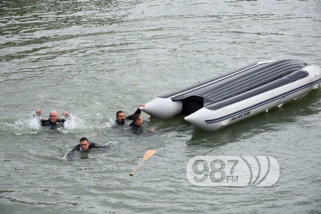 Vezba spasavanja na vodi i pod vodom, ronioci, civilna zastita (12)