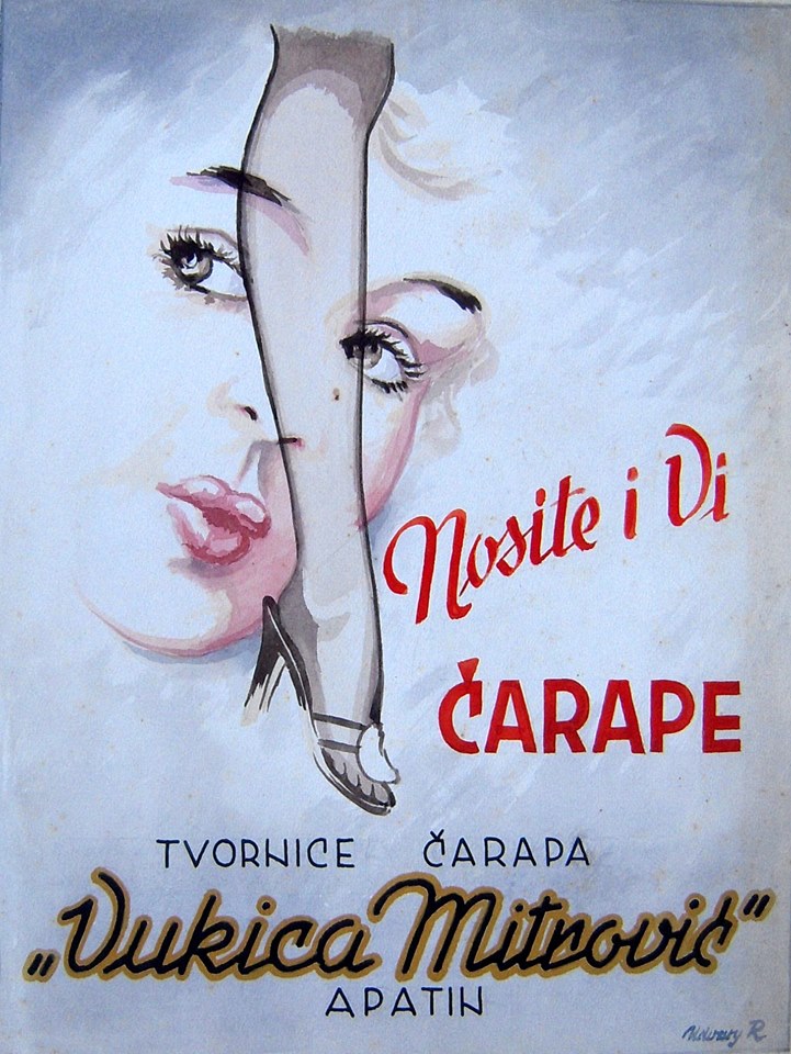 3. Plakat Tvornice čarapa Vukica Mitrović