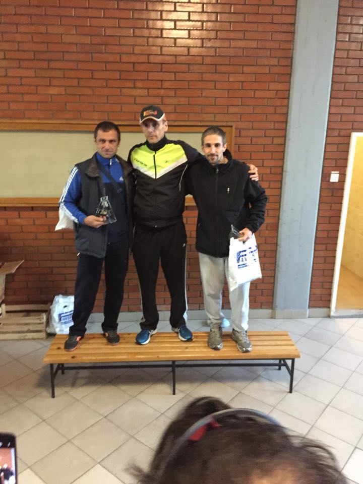 Predrag Knezevic i Zoran Radičanin na pobedničkom postolju Reciklažni maraton