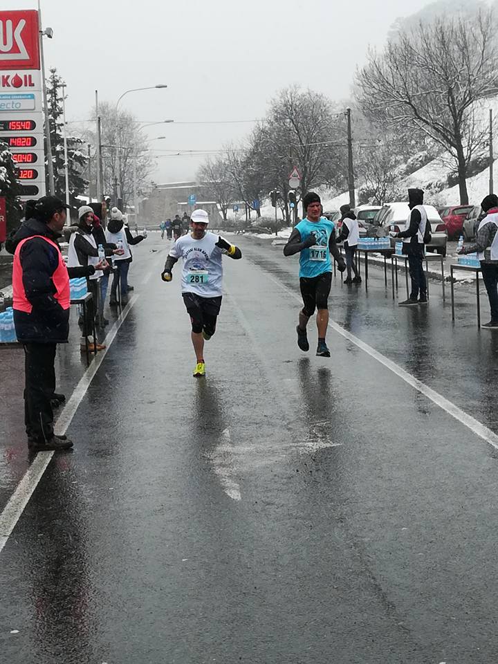 Zoran Radičanin na 1. Beogradskom polumaratonu